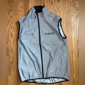 Proviz Reflect360 Gilet Vest Mens XXL Silver Gray Reflective Cycling EUC
